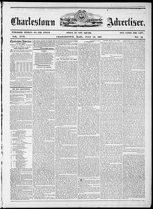 Charlestown Advertiser, July 20, 1867