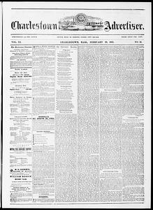 Charlestown Advertiser, February 23, 1861