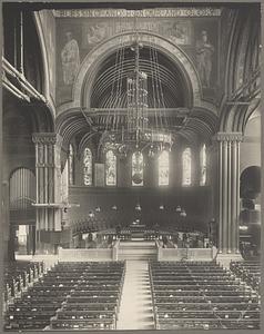 Boston, Trinity Church, interior, nave