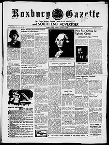 Roxbury Gazette and South End Advertiser, February 18, 1960
