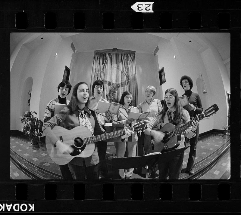 Christian folk singers, Boston Digital Commonwealth