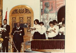 St. Paul AME's Messiah, soprano soloists, 1982