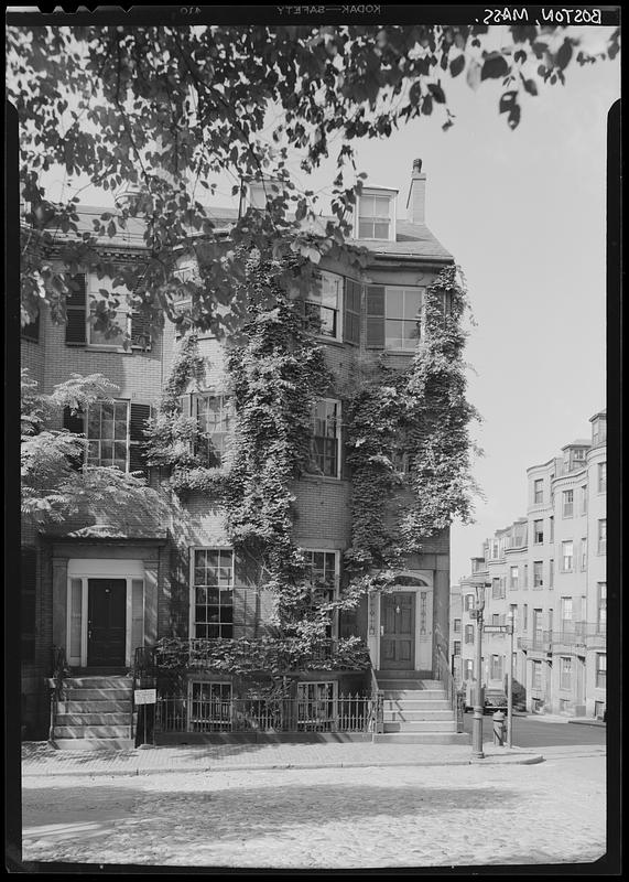 Louisburg Square in summer, Boston