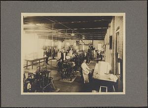 Envelope Machine Room, Bay State Mill, 1913