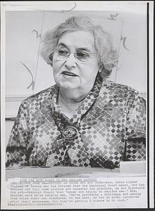 Retired as judge but not work