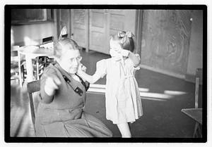 Mabel Adams, principal of Horace Mann School
