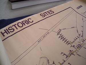 Historic sites map