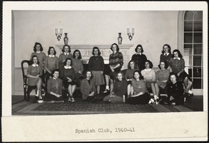Spanish Club, 1940-41