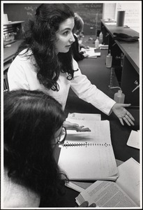 Andrea Saunders intern in chemistry 1972-73?