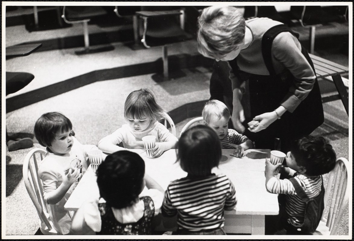 Working with children 1960s-1970s