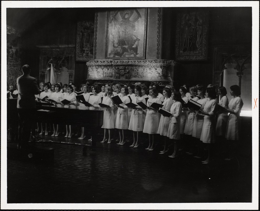Choir at Gardner Museum 5/65