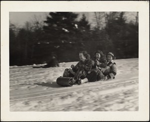 Students: on campus, 1930's