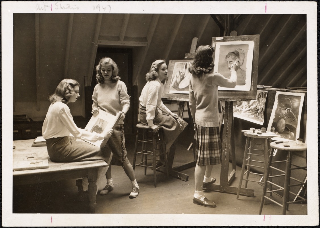 Art studio 1947