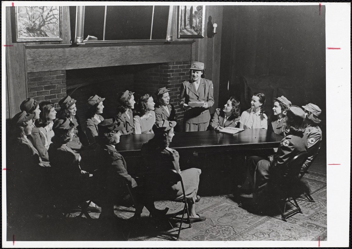 Red Cross Executive Board, Marilla Halstead '46, chairman (1940s)