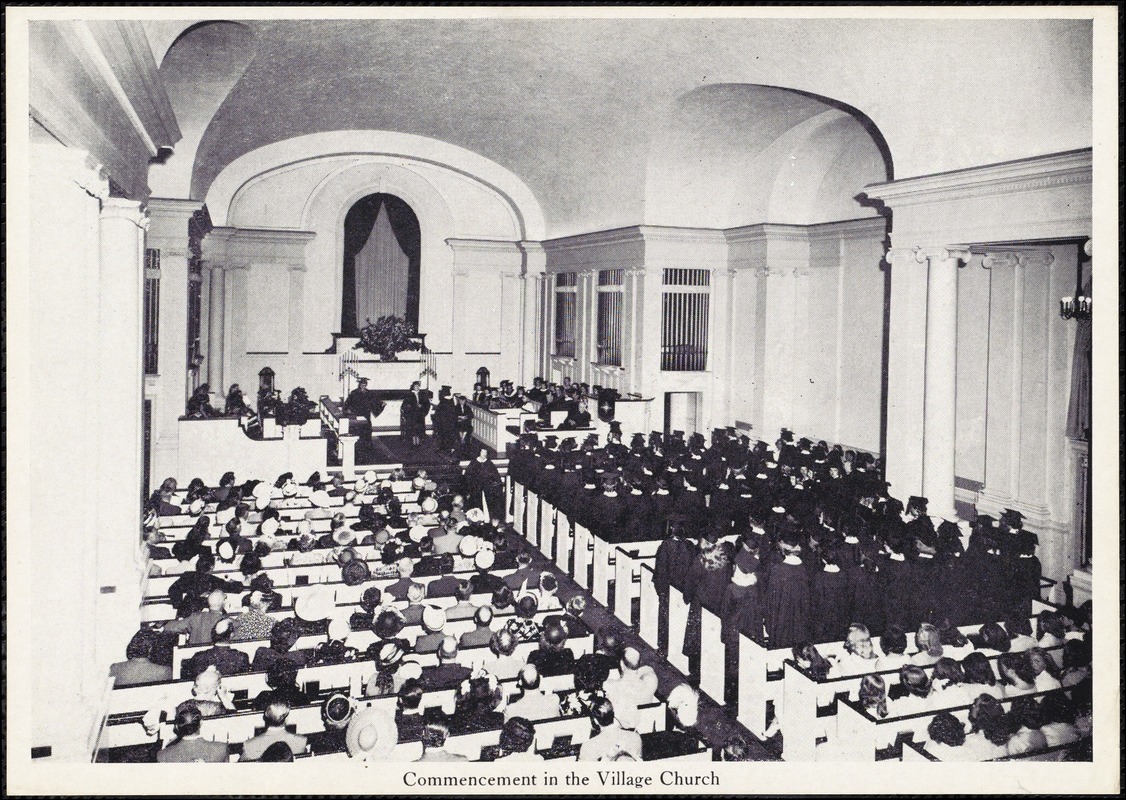 Commencement in the Village Church