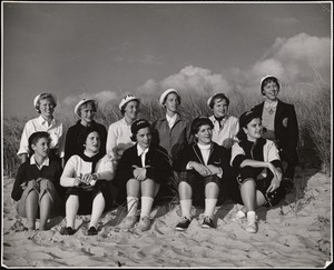 California delegation at the September, 1953, clambake