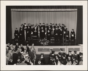 Extracurricular: special events, commencement, 1952