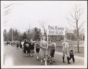 Pine Manor "Book Parade"