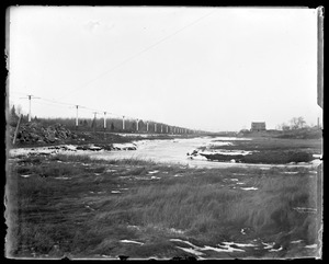 Weir River winter looking north Dec. 18 1900