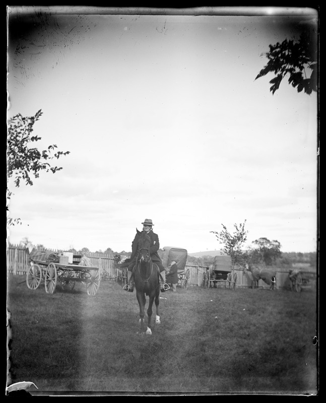General Blackmar at Hingham Fair 1898