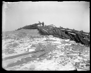 Wreck at Nantasket big storm Nov. 27 1898