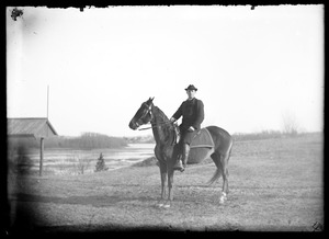 Man on horse (unidentified)