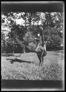 Man on horse (unidentified)