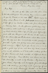 Letter from William Lloyd Garrison, Paris, [France], to Helen Eliza Garrison, May 24, 1867