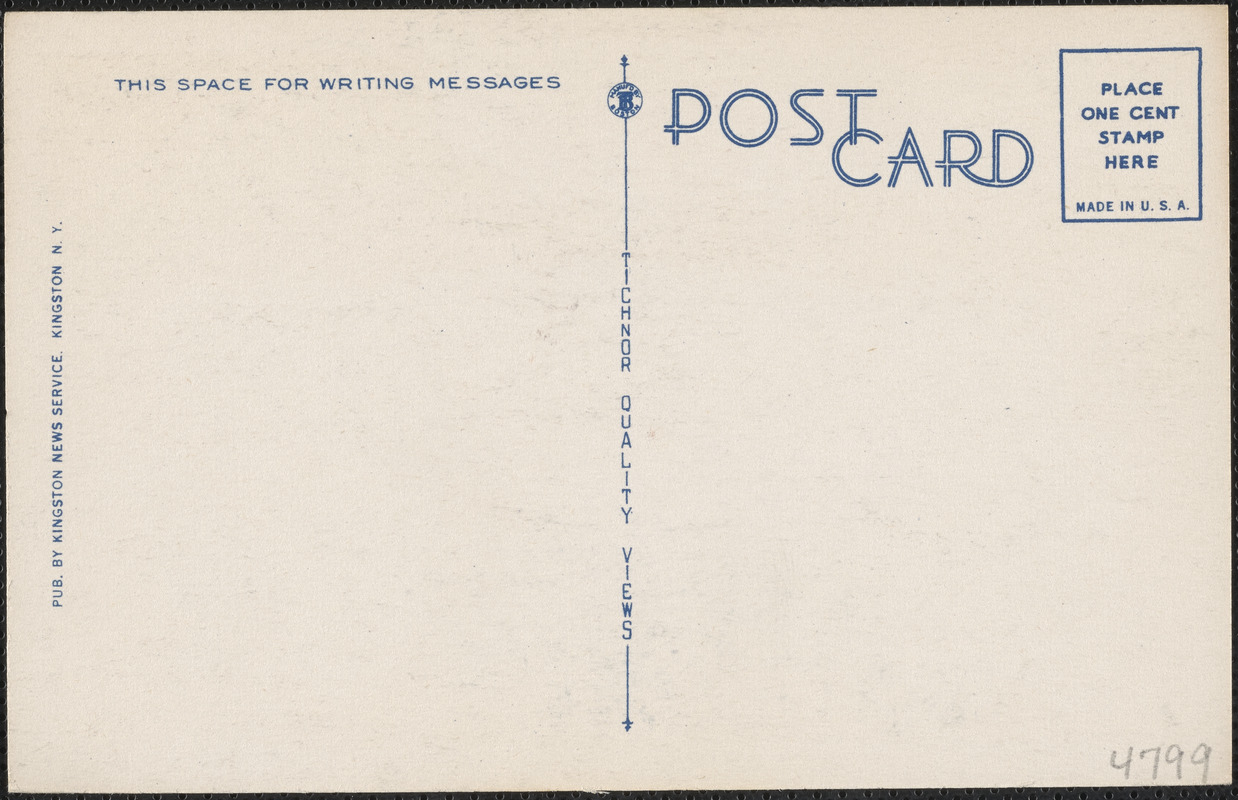 Woodstock Dam and Falls, Catskill Mts., Cairo, N. Y.