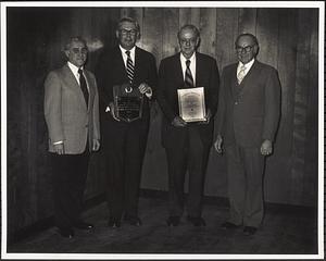 Rotary and Lions Clubs of Dalton Recognition Banquet Awards presentation, 1/18/79