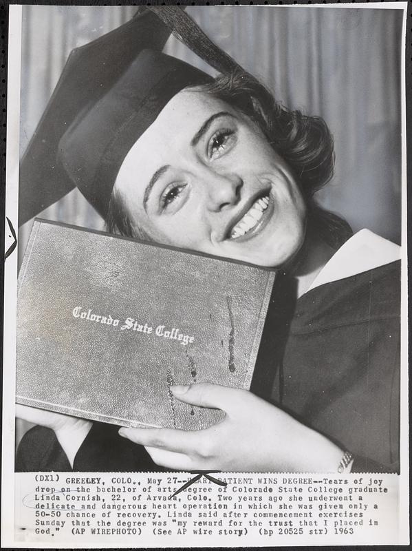 Heart patient wins degree