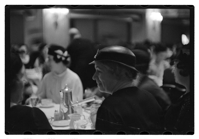 Mrs. Cecil R. Nickolls, at Youth Conference - Hotel Statler