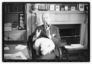 William B. Rogers of Sherborn, has show dogs