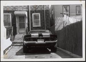 Car parked in a driveway