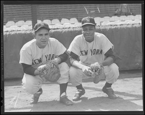 Yogi Berra and Rocky Colavito at All-Star Game at Fenway - Digital  Commonwealth