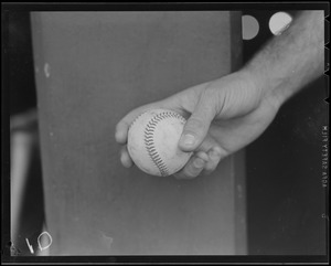 Non-Boston and miscellaneous, baseball in hand