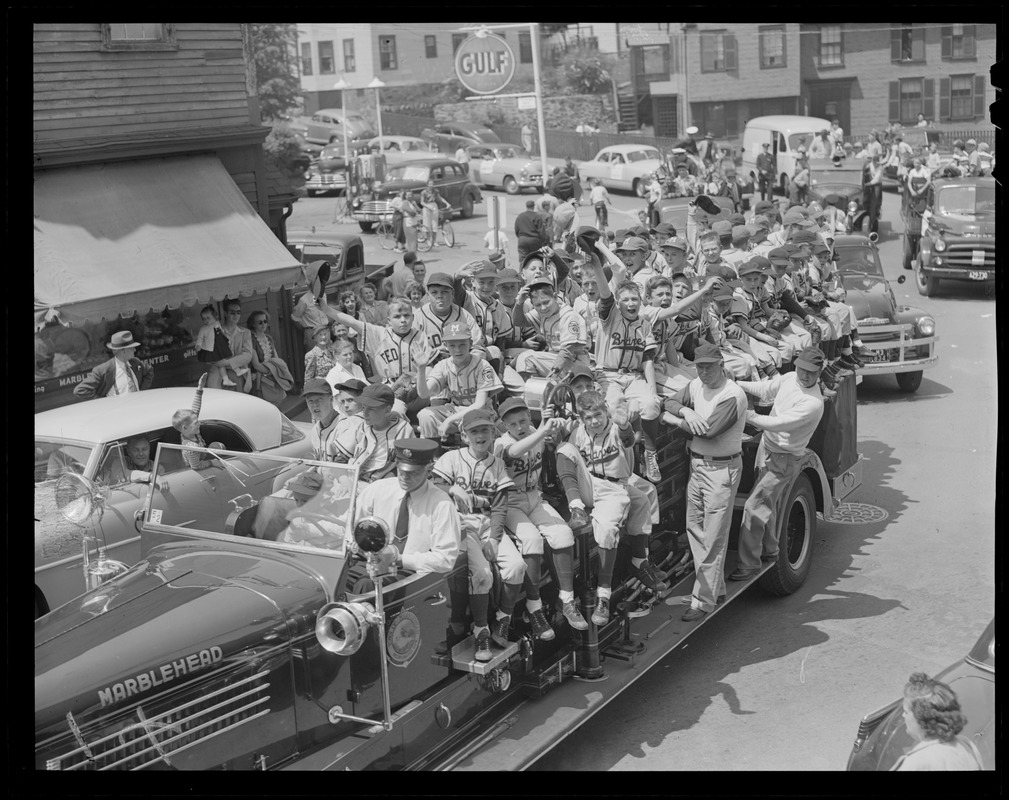 Little League parade Digital Commonwealth