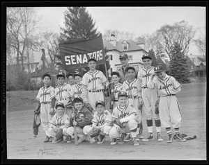 Little League "Senators" in Newton Center