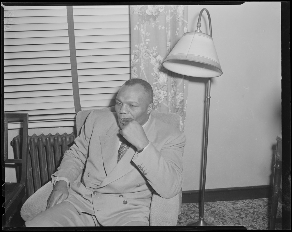 Jersey Joe Walcott in Boston