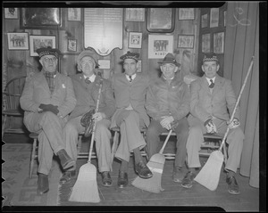 Curling: Group (possibly including E.W. Rogers and R.P. Hallowell, Jr.)