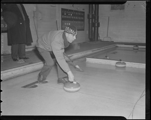 Curling: Possibly E.W. Rogers or R.P. Hallowell, Jr.