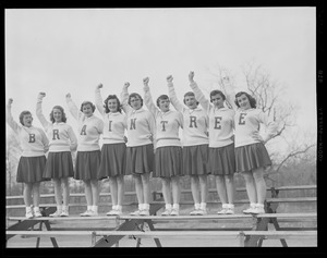 Braintree High School cheerleaders
