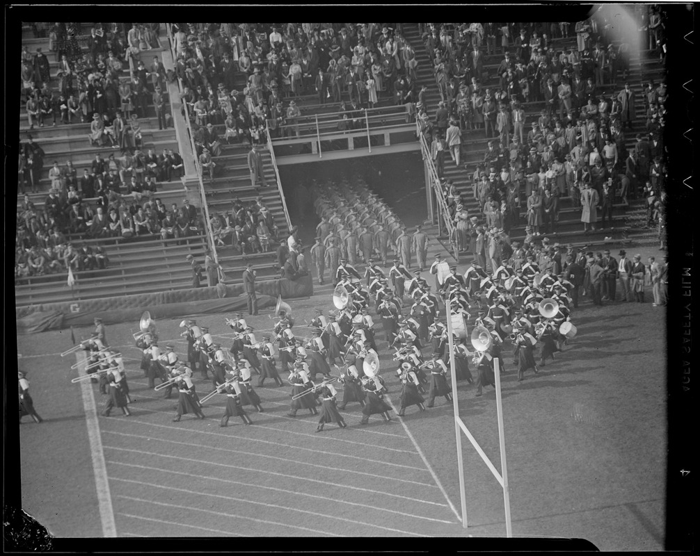 West Point Cadets In Stadium For Harvard-army Game - Digital Commonwealth