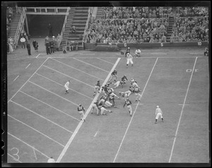 Dartmouth's Bill Roberts fails to score vs. Harvard but they scored on next play