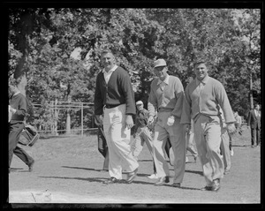 Golfers on the course