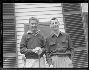Two golfers
