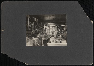 Interior of F.S. Brightman and Co. Store after Fire