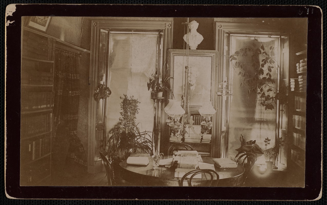 Interior of Millicent Library, Fairhaven