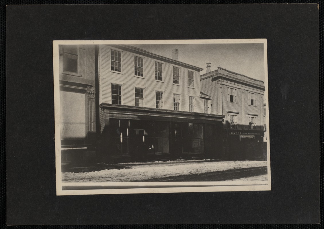 Union Street Store Fronts, New Bedford