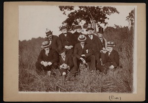 Old Colony Historical Society Members at Dighton Rock